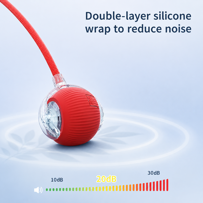 Smart Rolling Cat Ball with Light